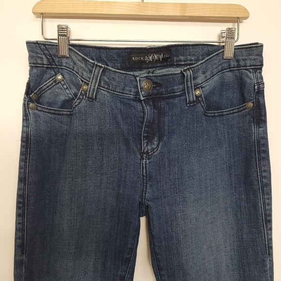 Rock & Republic Kassandra Mid RiseBootcut Jean Women's size 8 - Picture 3 of 15